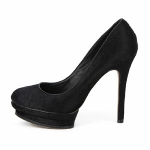 BCBGMAXAZRIA Calf Hair Platform Pumps